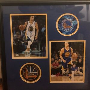Stephen curry signed photo